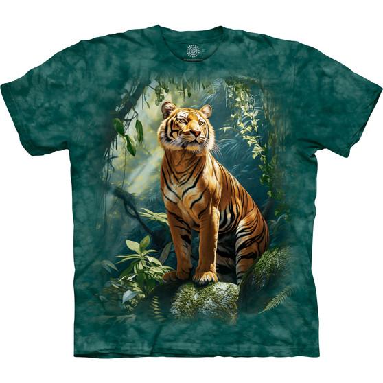 Liquid Blue Tiger Grove Classic Cotton T-Shirt