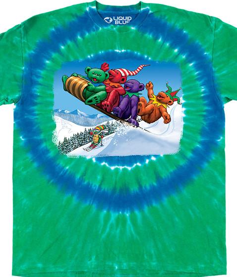 liquid blue Toboggan Bears T-Shirt