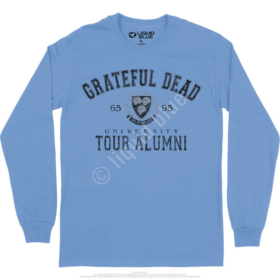 Liquid Blue Tour Alumni Crest Long Sleeve T-Shirt