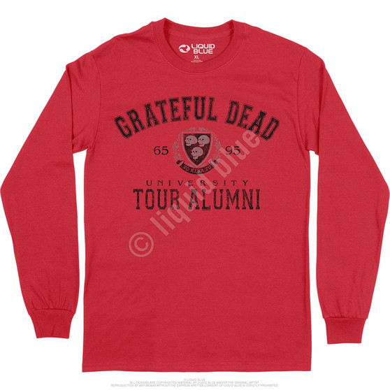 Liquid Blue Tour Alumni Crest Long Sleeve T-Shirt