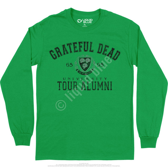Liquid Blue Tour Alumni Crest Long Sleeve T-Shirt
