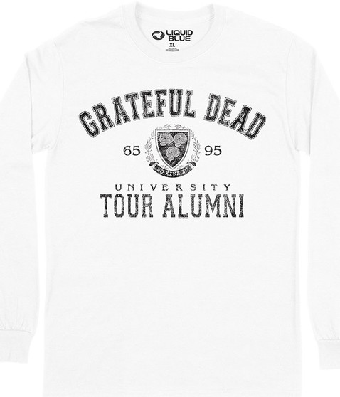liquid blue Tour Alumni Crest Long Sleeve T-Shirt