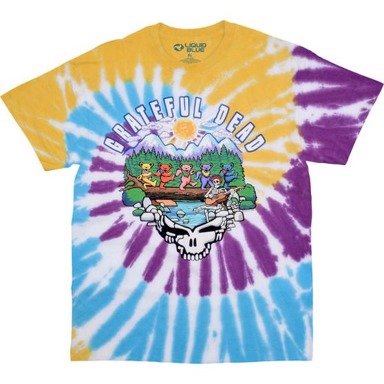 Liquid Blue Trail Walk Tie-Dye T-Shirt