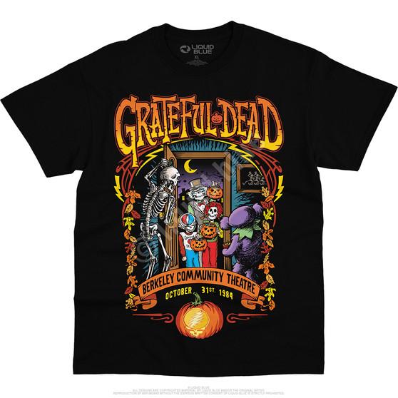 Liquid Blue Trick Or Treat Black T-Shirt