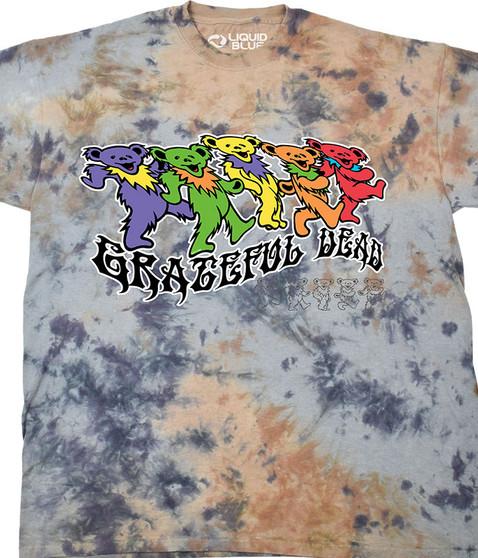 liquid blue Trippy Bears T-Shirt