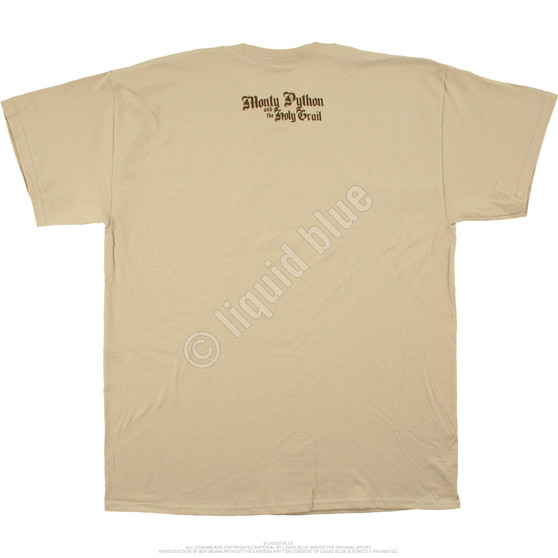 Liquid Blue Trojan Rabbit Tan T-Shirt