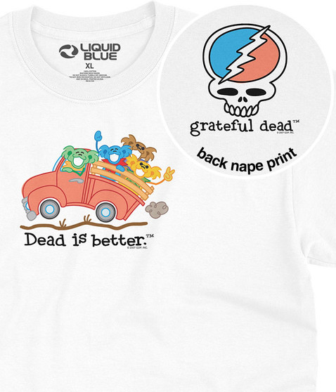 liquid blue Truck Dead Is Better T-Shirt