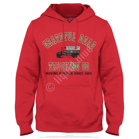 Liquid Blue Truckin Hoodie