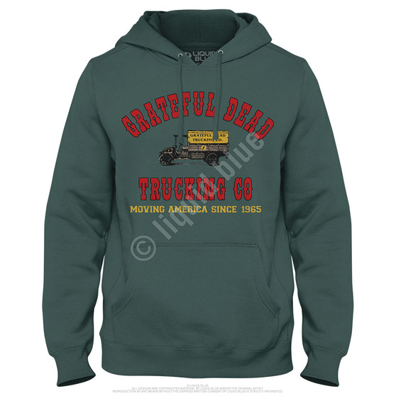 Liquid Blue Truckin Hoodie