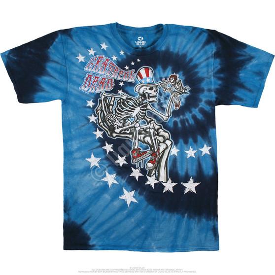 Liquid Blue Uncle Sam I Am Tie-Dye T-Shirt