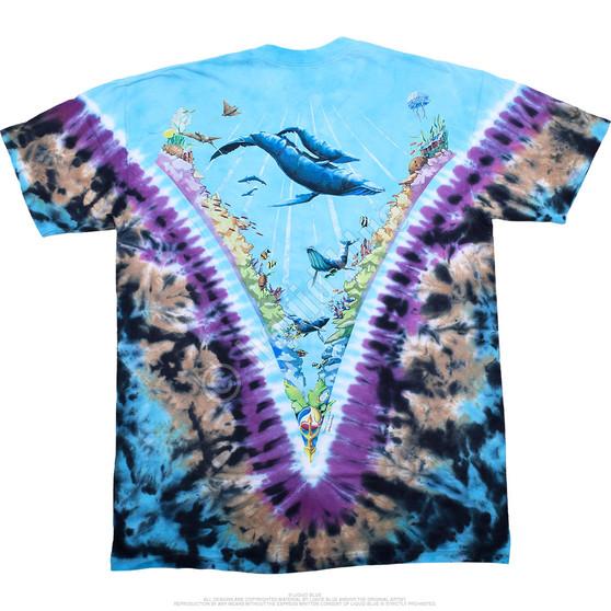Liquid Blue Underwater Tie-Dye T-Shirt