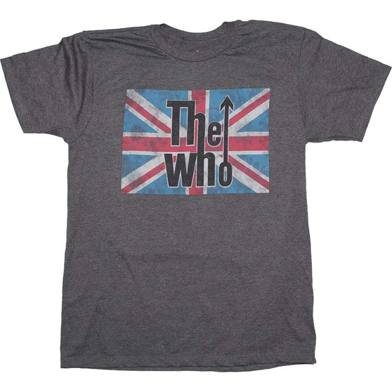 Liquid Blue Union Jack Grey T-Shirt
