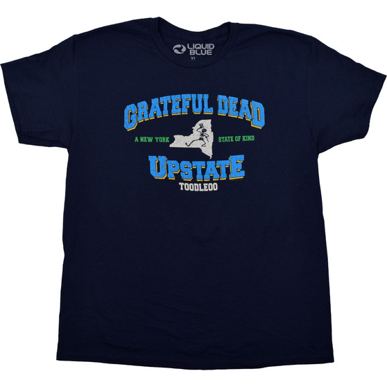 Liquid Blue Upstate NY Navy T-Shirt