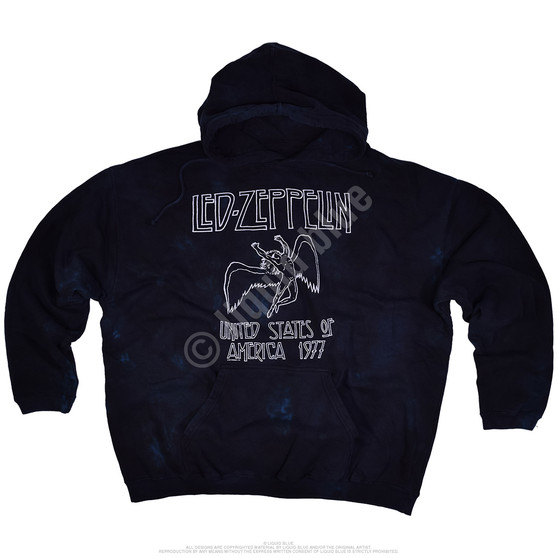 Liquid Blue USA Tour 77 Tie-Dye Hoodie