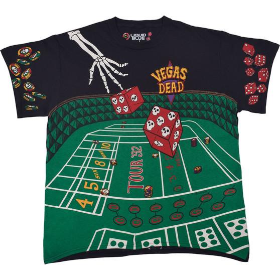 Liquid Blue Vegas Dead Black T-Shirt