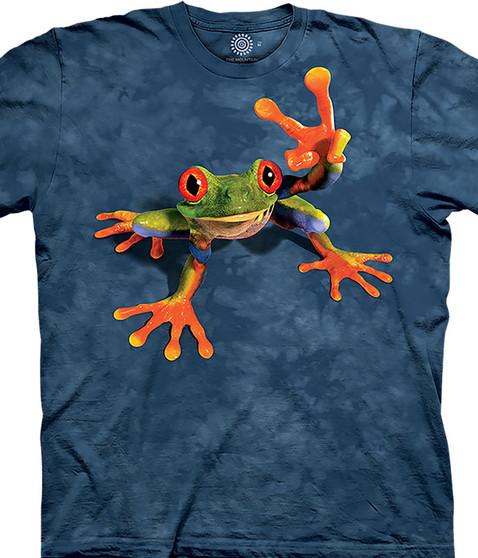 liquid blue Victory Frog Classic Cotton T-Shirt
