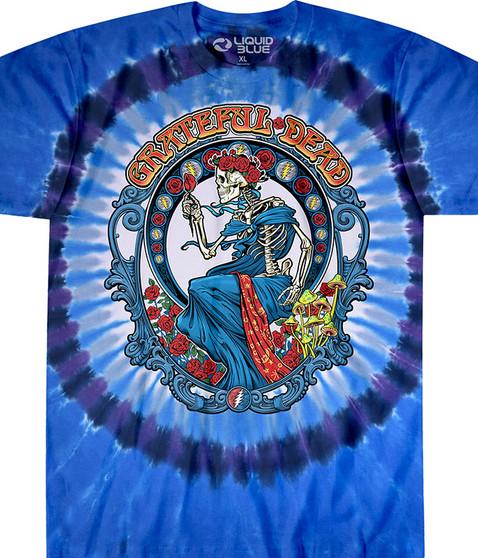 liquid blue Vintage Bertha Tie-Dye T-Shirt