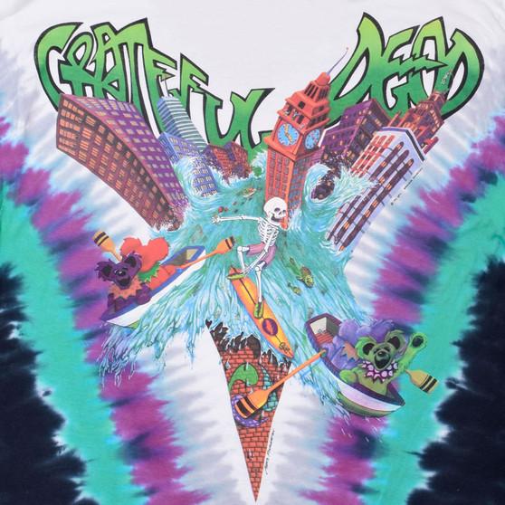 Liquid Blue Wake Of The Flood Tie-Dye T-Shirt