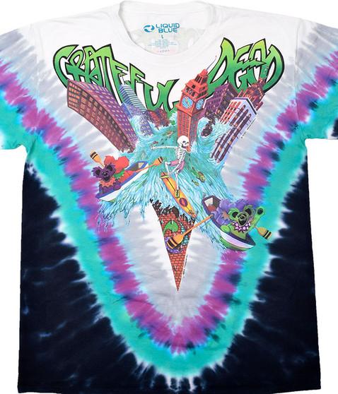 liquid blue Wake Of The Flood Tie-Dye T-Shirt