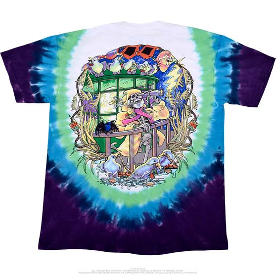 Liquid Blue Watch Tower Tie-Dye T-Shirt