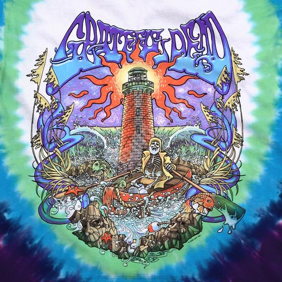 Liquid Blue Watch Tower Tie-Dye T-Shirt