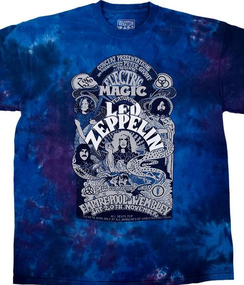 liquid blue Wembley 71 Tie-Dye T-Shirt