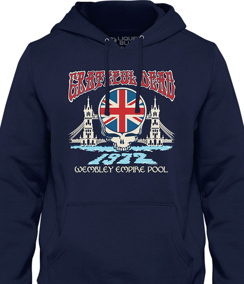 liquid blue Wembley Empire Pool Hoodie
