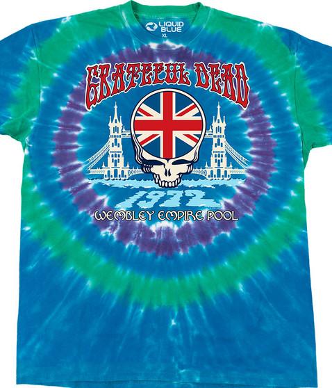 liquid blue Wembley Empire Pool T-Shirt