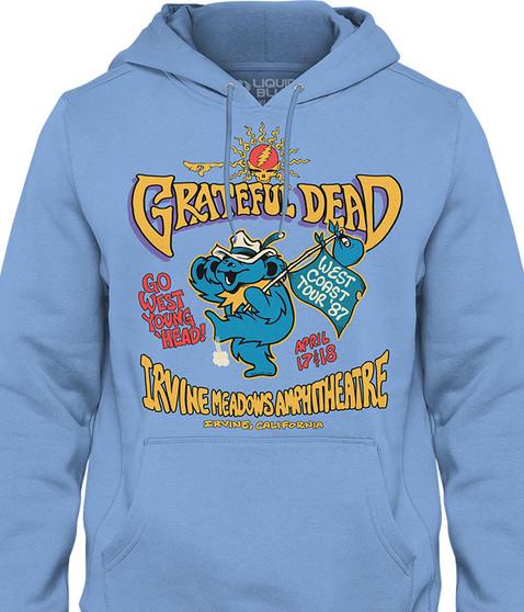 liquid blue West Coast 87 Hoodie