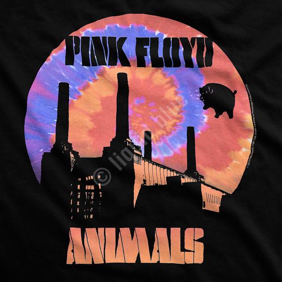 Liquid Blue When Pigs Fly Black T-Shirt