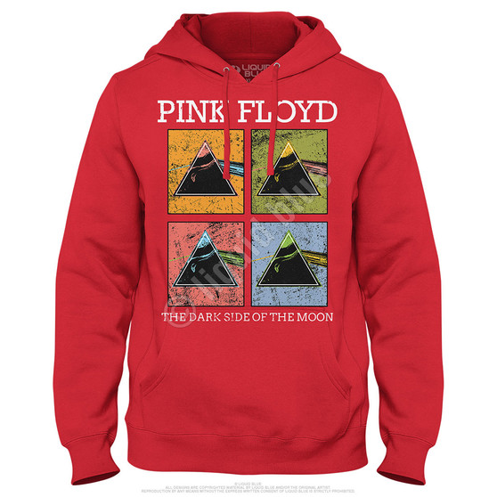 Liquid Blue Window Pane Hoodie