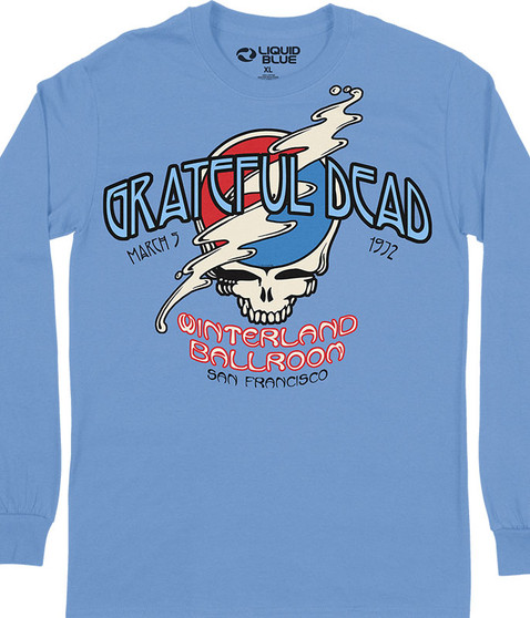liquid blue Winterland 72 Long Sleeve T-Shirt