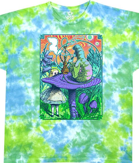 liquid blue Wonderland Tie-Dye T-Shirt