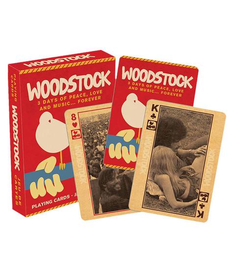 liquid blue Woodstock Playing Cards