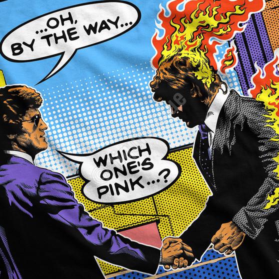 Liquid Blue WYWH Pop Art White T-Shirt