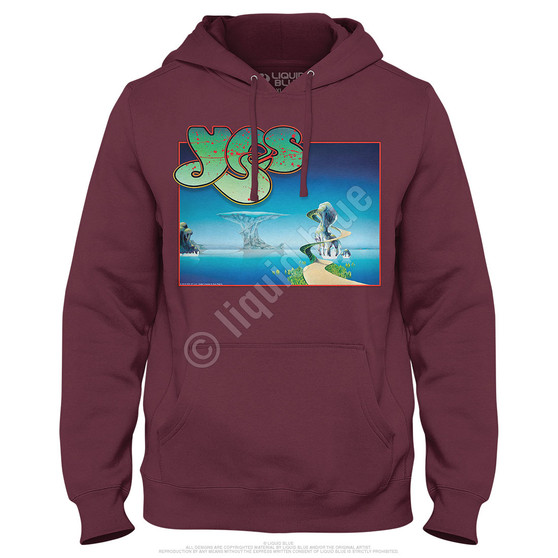 Liquid Blue Yes Songs Hoodie