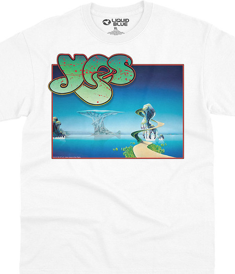 liquid blue Yes Songs T-Shirt