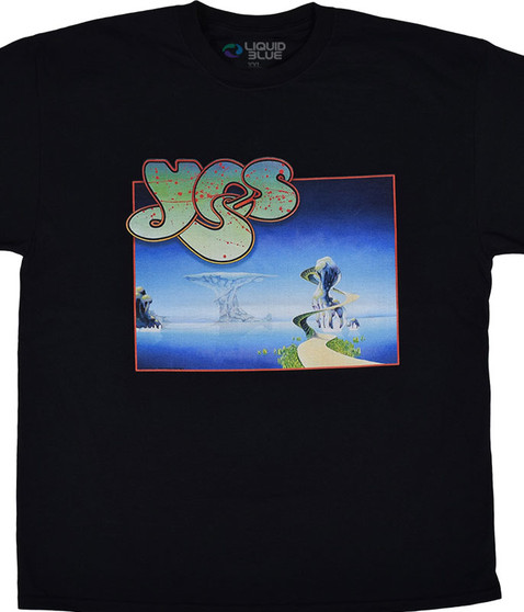 liquid blue Yessongs Black T-Shirt