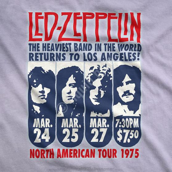 Liquid Blue Zeppelin LA 1975 Tie-Dye T-Shirt