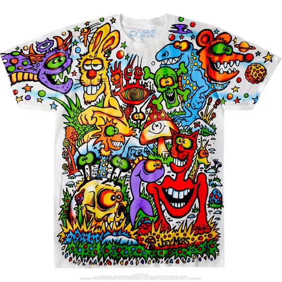 Liquid Blue Zidzoii Joey Mars White T-Shirt