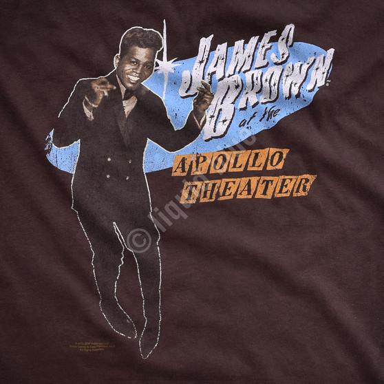 Liquid Blue Live At The Apollo Brown Athletic T-Shirt