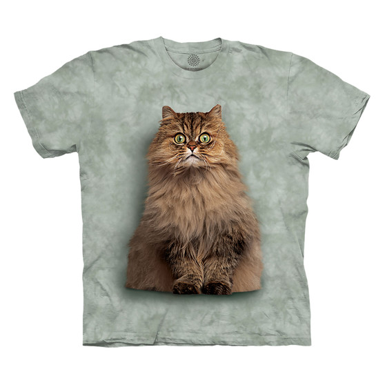 Liquid Blue Longhair Persian Classic Cotton T-Shirt