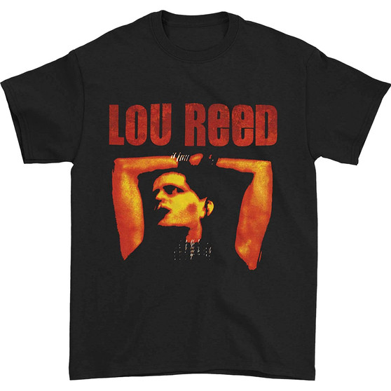 Liquid Blue Lou Reed Rock And Roll Animal Black T-Shirt