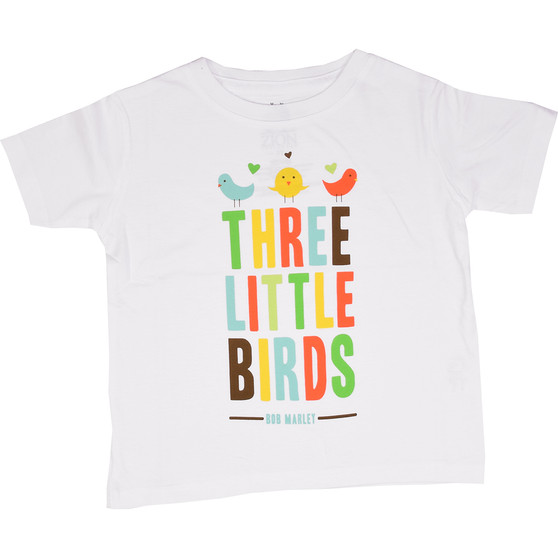 Liquid Blue Marley Bird Hearts Toddler White T-Shirt
