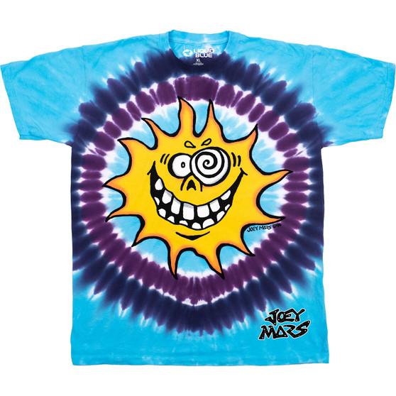 Liquid Blue Mars Sun Moon Joey Mars Tie-Dye T-Shirt