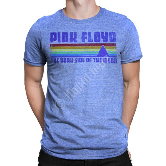 Liquid Blue On The Run Blue Heather Tri-Blend T-Shirt