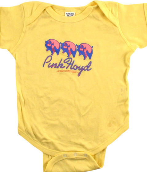 liquid blue PF Three Pigs Yellow Onesie (Clearance 50% OFF)