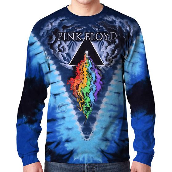 Liquid Blue Prism River Tie-Dye Long Sleeve T-Shirt