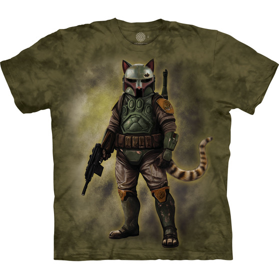 Liquid Blue Purr-Fect Bounty Hunter Classic Cotton T-Shirt