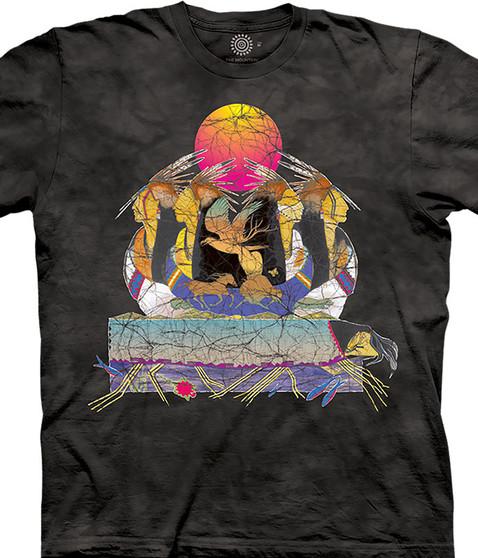 liquid blue Rejuvenate Mother Earth Classic Cotton T-Shirt